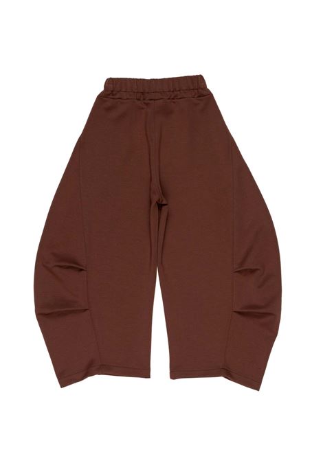Pantaloni in felpa Lù-Lù BY MISS GRANT | LL4639MORO